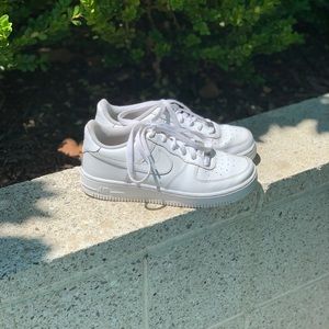 Nike Air Force 1’s.  Girls size 5.
